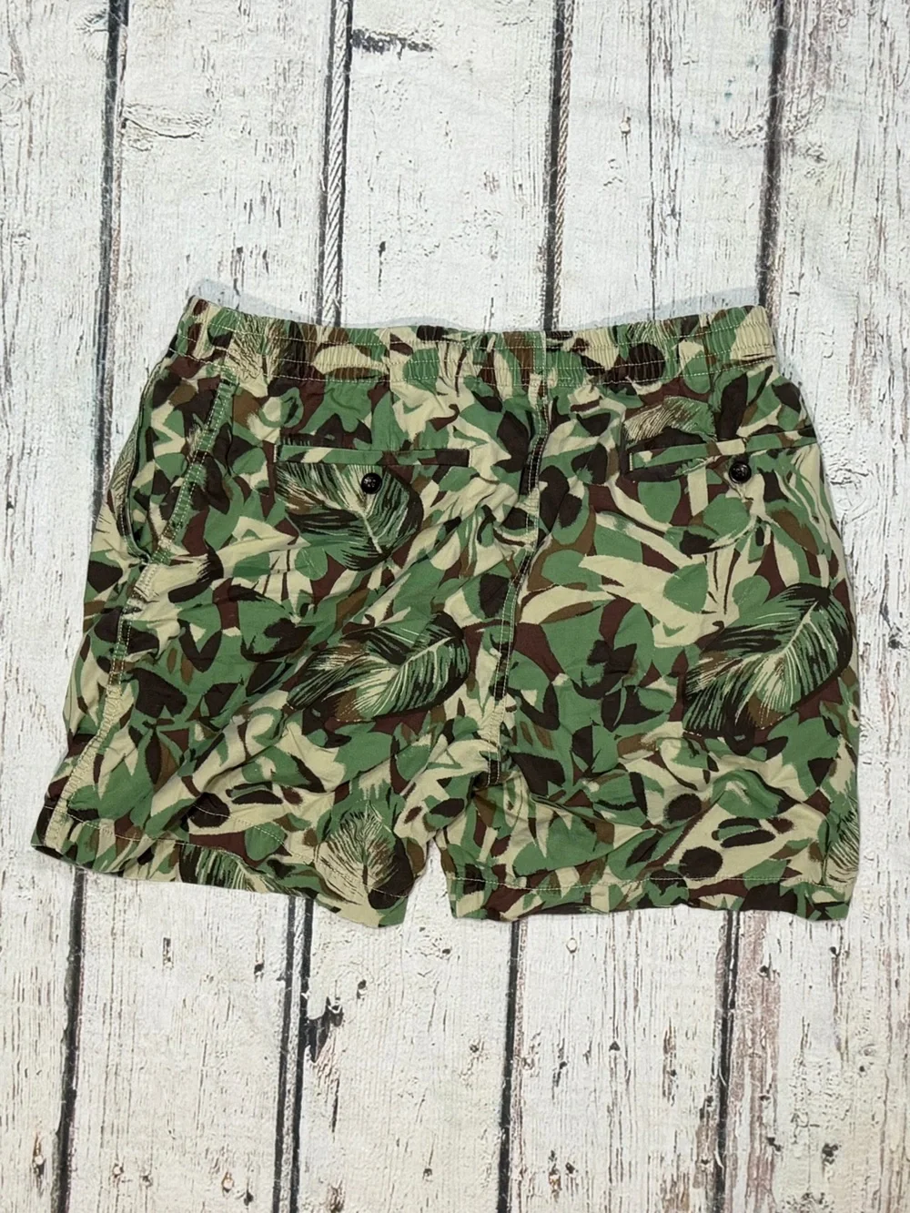 J. Crew Camouflage Swim Trunks Bathing Suit Swimwear Men's Swimwear